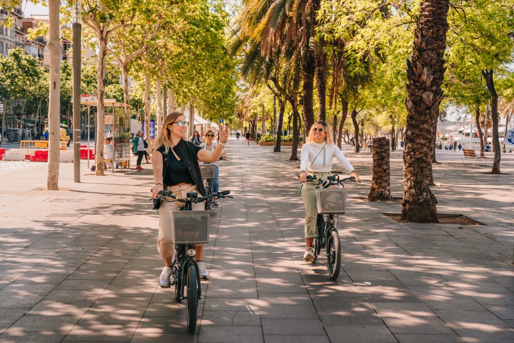 Barcelona ride on e-Bike