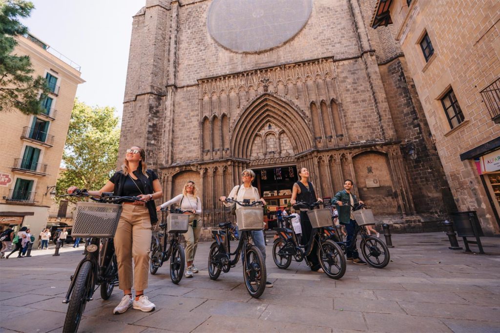 Barcelona ride on e-Bike
