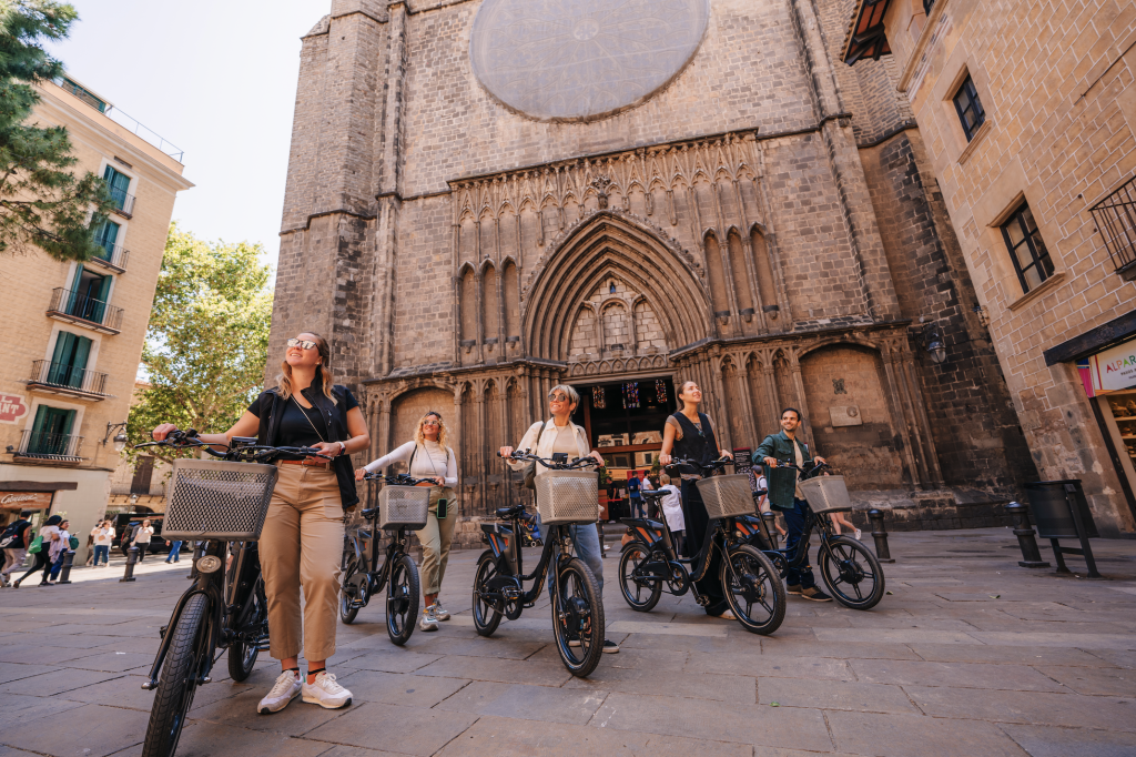 Barcelona ride on e-Bike