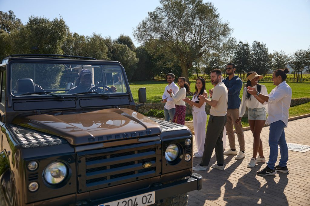 4WD ride along the vineyards