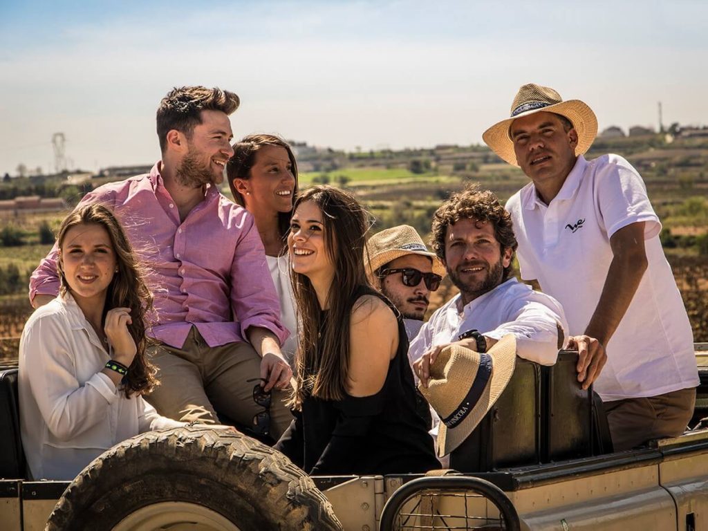 4WD ride along the vineyards