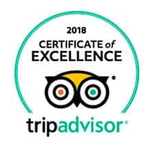 Tripadvisor Certificate of Excellence