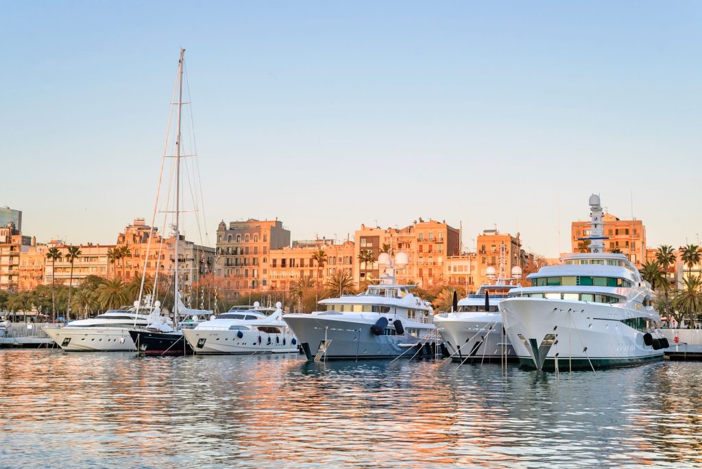 Barcelona's Sea Port