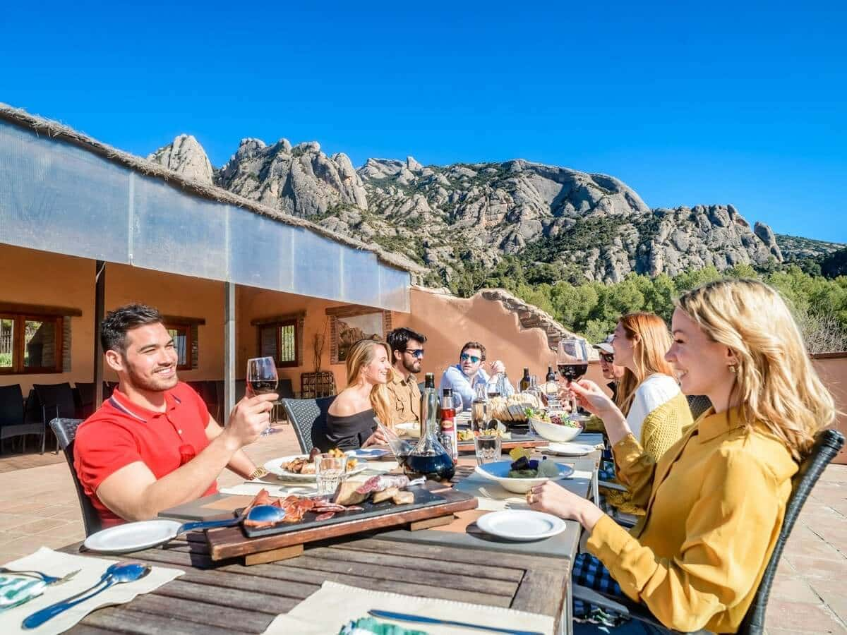 Comida en Montserrat Barcelona