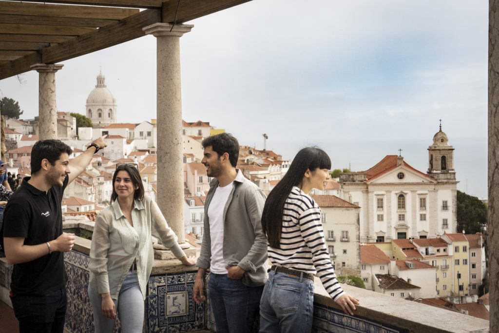 Lisboa SkyWalk: Old Town Walking, Helicopter flight & Sailing Waterfront