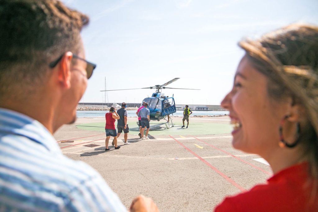 Helicopter flight